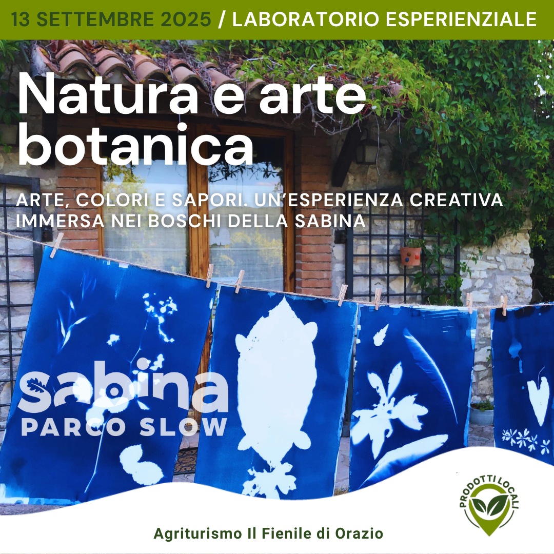 laboratorio Natura e arte botanica 13 settembre 2025
